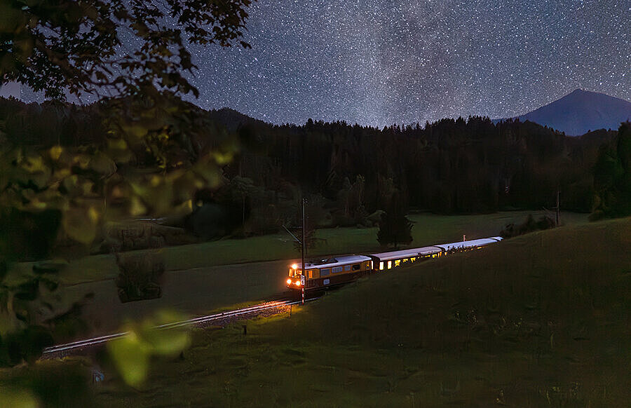 Mit dem Ötscherbären in die Nacht