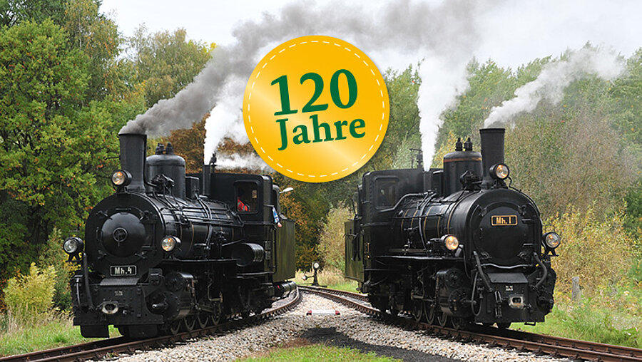 Mh.1 und Mh.4 am Gleisdreieck