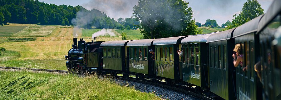 Waldviertelbahn Dampfzug