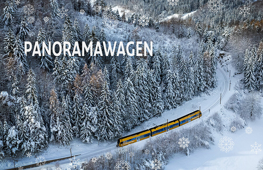 Winterzauber im Panoramawagen