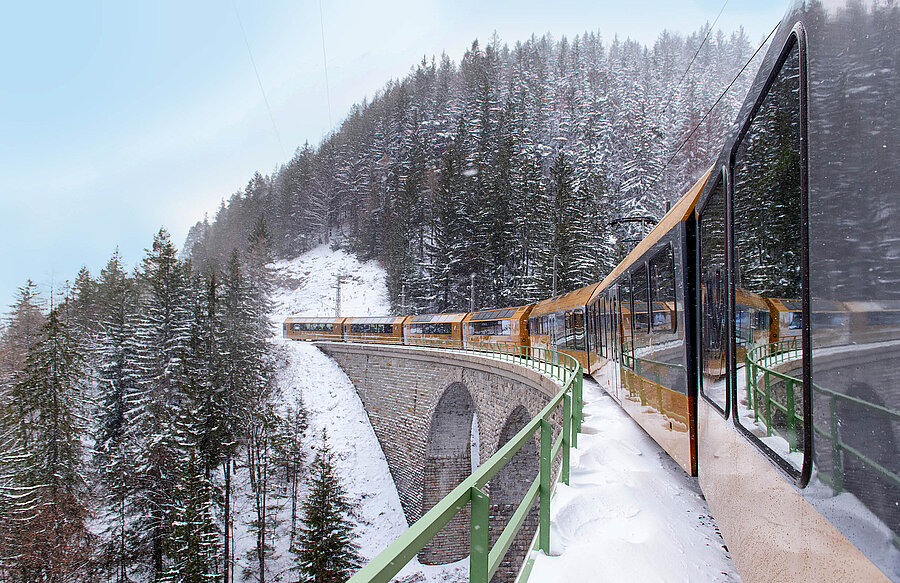 Bergpanorama am Freitag