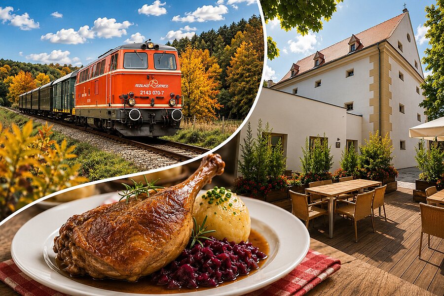 Roterzug, Ganslgericht und Restaurant Schüttkasten